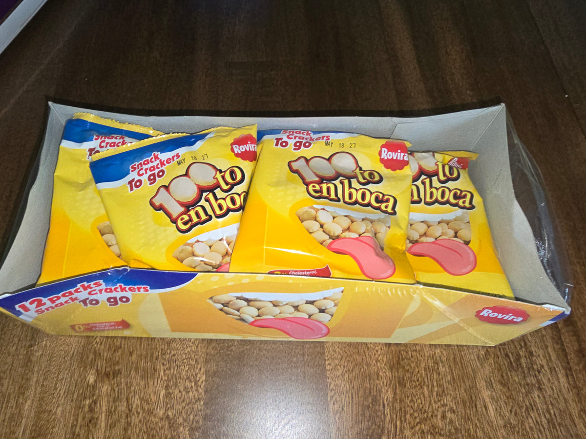 Rovira 100 En Boca Snack Crackers
