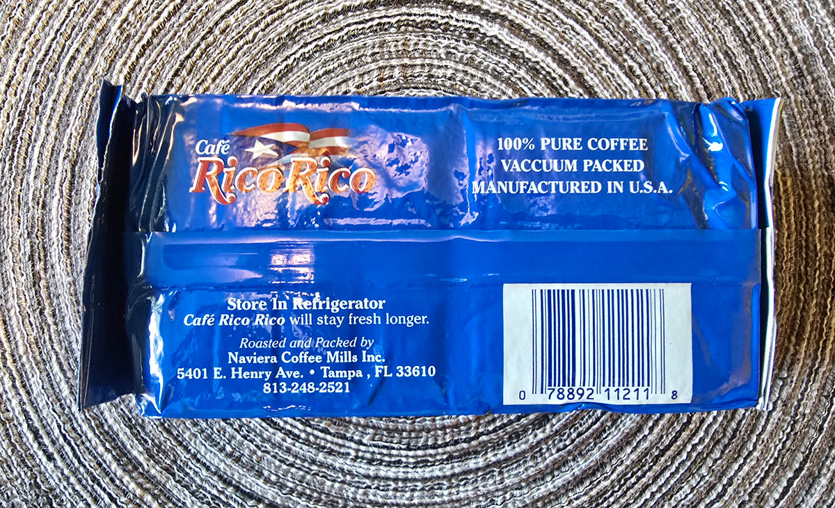 Café Rico Rico Puerto Rican Coffee – 8 oz