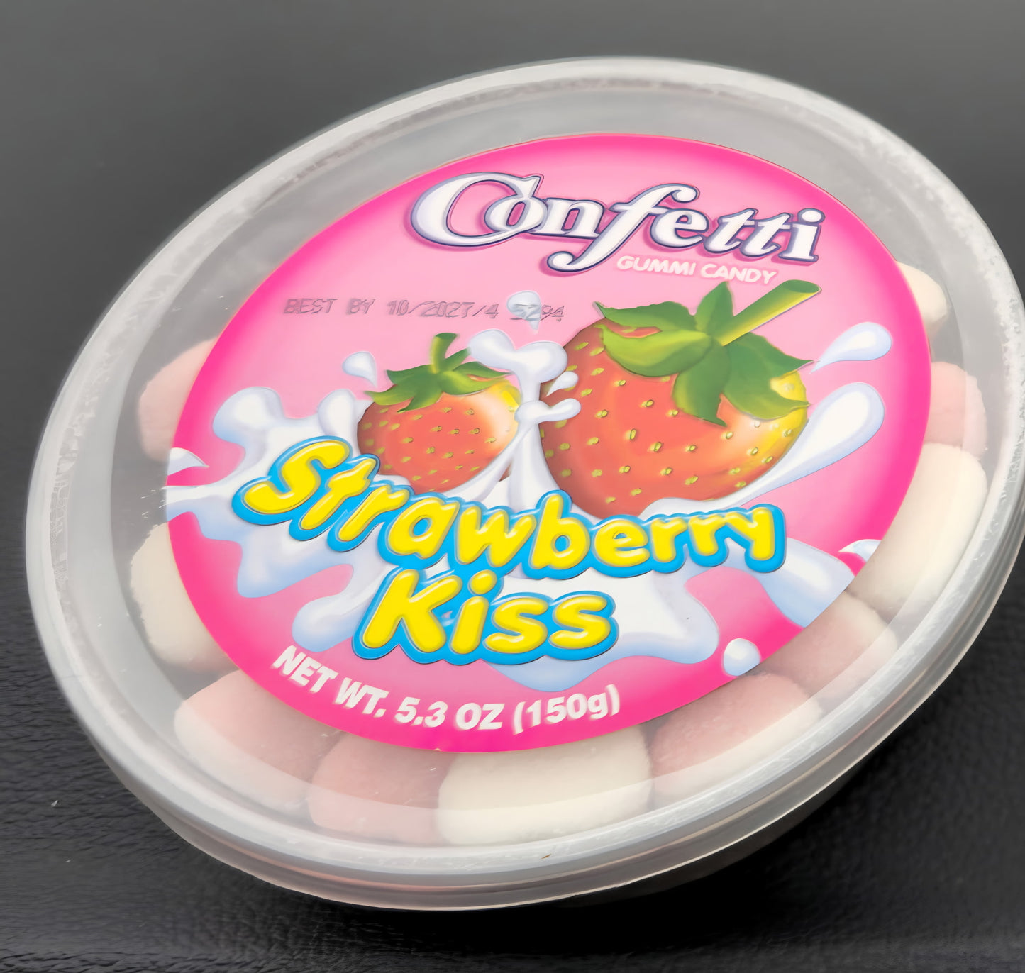π Confetti Strawberry Kiss Gummy Candy β 5.3 oz