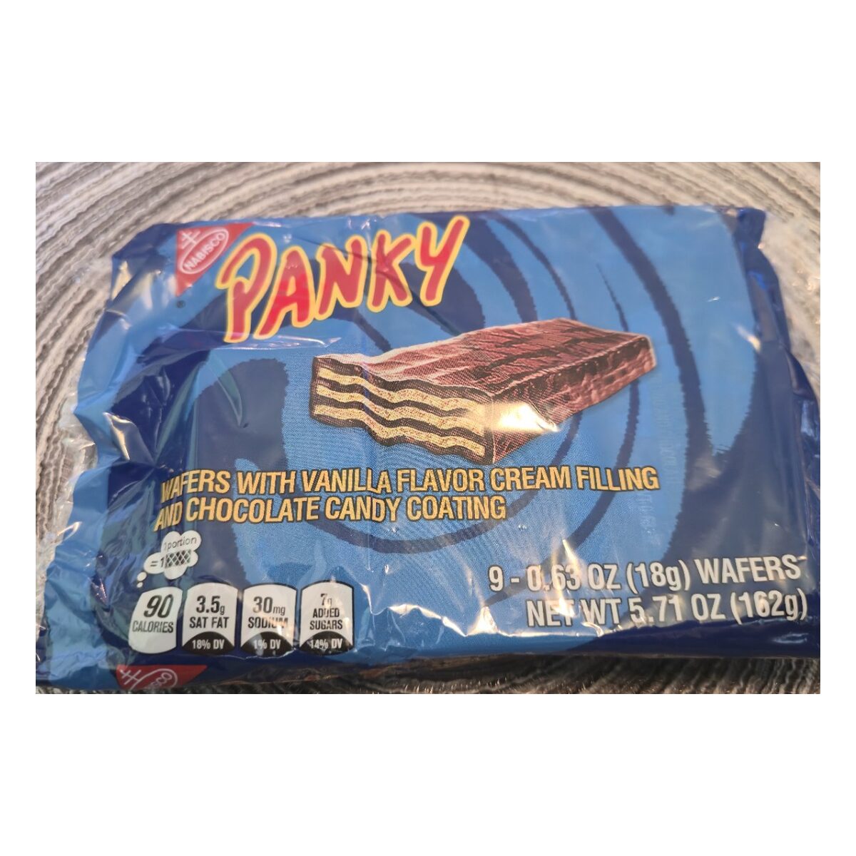 Panky Chocolate-Covered Vanilla Wafers – 9 Pack
