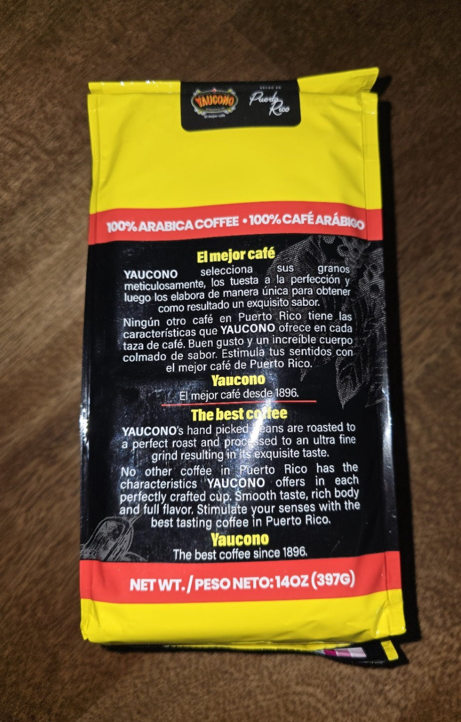 Yaucono Ground Coffee – 14 oz