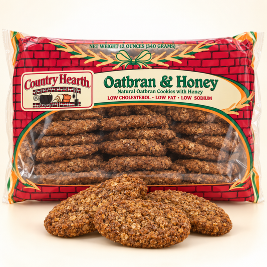 Country Hearth Oat Bran & Honey Cookies